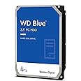 Western Digital 4TB WD Blue PC Internal Hard Drive HDD - 5400 RPM, SATA 6 Gb/s, 256 MB Cache, 3.5" - WD40EZAZ (WD Factory Recertified) (Renewed)