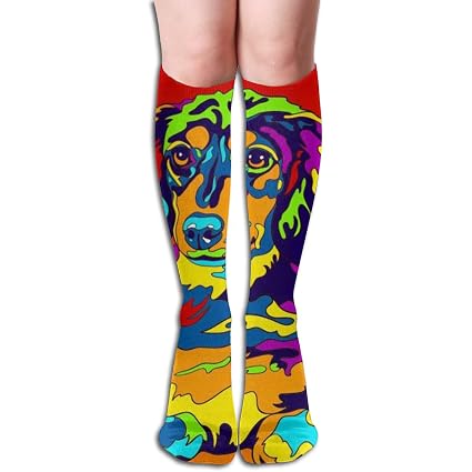Amazon Com Vtzaqm Tube Knee High Socks 50cm Multi Color Long