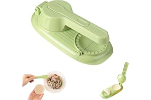 3 in 1 Dumpling Maker,Dumpling Skin Make,Quick and Easy Dumpling Press with Filling Spoon,Stylish Dumpling Mold,Happy Make Du