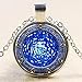 Stargate Atlantis Necklace,Stargate Portal SG1 Pendant,Stargate Necklace, Glass cabochon pendant, birthday gift,Gifts for her