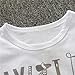 FEITONG 1Set Kids Toddler Boys Letter Print T-Shirt+ Shorts (2T / 2Years)