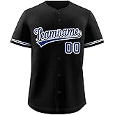 KXK Custom Baseball Jersey Stitched Personalized Baseball Shirts Sports Uniform for Men Women Boy