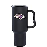 Logo Brands Baltimore Ravens 40oz. Travel Tumbler with Handle