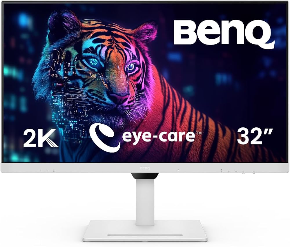 BenQ GW3290QT 31.5" QHD IPS USB-C 65W Daisy Chain Ergo Eye-Care Monitor