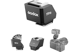 Godox TR-N TTL Hot Shoe Riser for Nikon Cameras,0-90° Angle Adjustment,30mm Height Increase, Reduce Lens Shadow Compatible wi