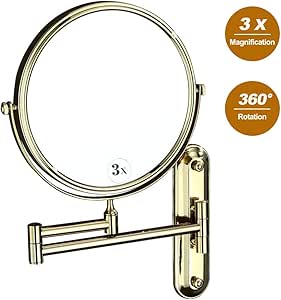 Espejo De Tocador, Espejo De Maquillaje para Baño Montado En La Pared