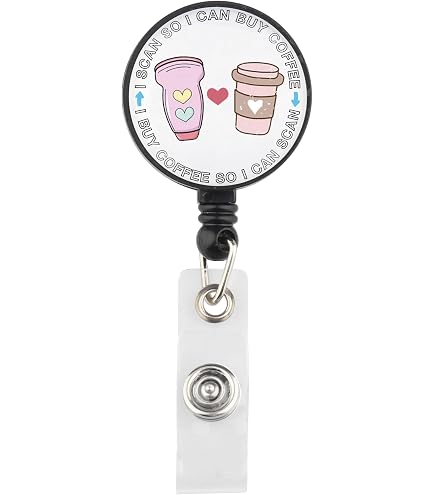 Cute Ultrasound Badge Reel For Sonographers - Retractable ID Holder With Swivel Clip, RDMS Gift
