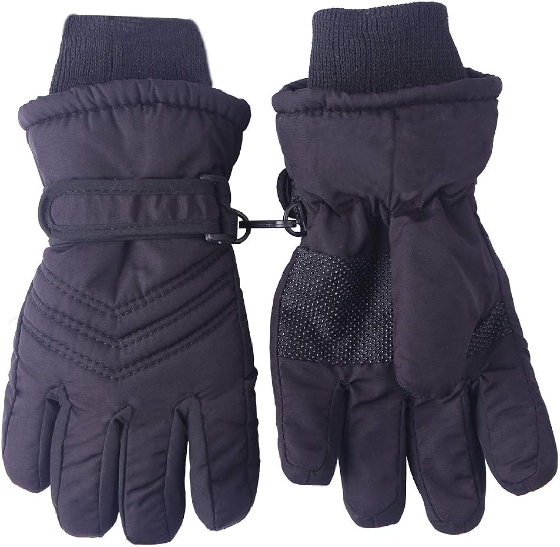 Kid's Boy Girl Fleece Winter Gloves Mittens Non Slip Riding Driving Hiking Ski Sports at  Women’s Clothing store