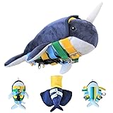 SENSORY4U Buckle Pillow Sensory Narwhal Stuffed
