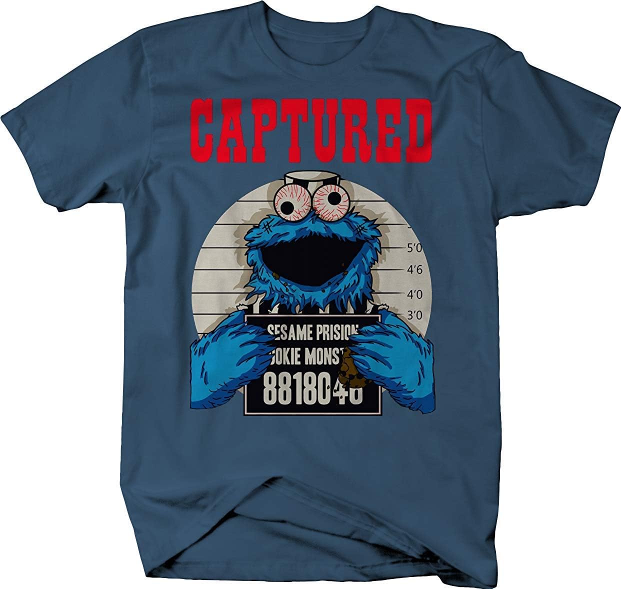 RonaldAMaurer Captured Seasame Prison Cookie Monster Cool Tshirt