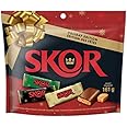 SKOR Holiday Edition Butter Toffee Chocolate Candy - Christmas Candy Stocking Stuffers, 161g