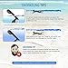 Atlin Snorkel Mask [Full Face] For Adults (Large/Extra Large, Black/Blue) GoPro Compatible Snorkeling Mask with 180° Panoramic View Anti-Fog, Anti-Leak with Adjustable Head Straps