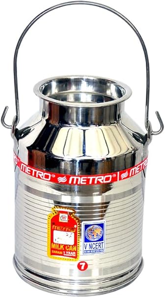 Corporate Overseas See More Do More 7 Liter Milch Dose Milk Can Amazon De Kuche Haushalt