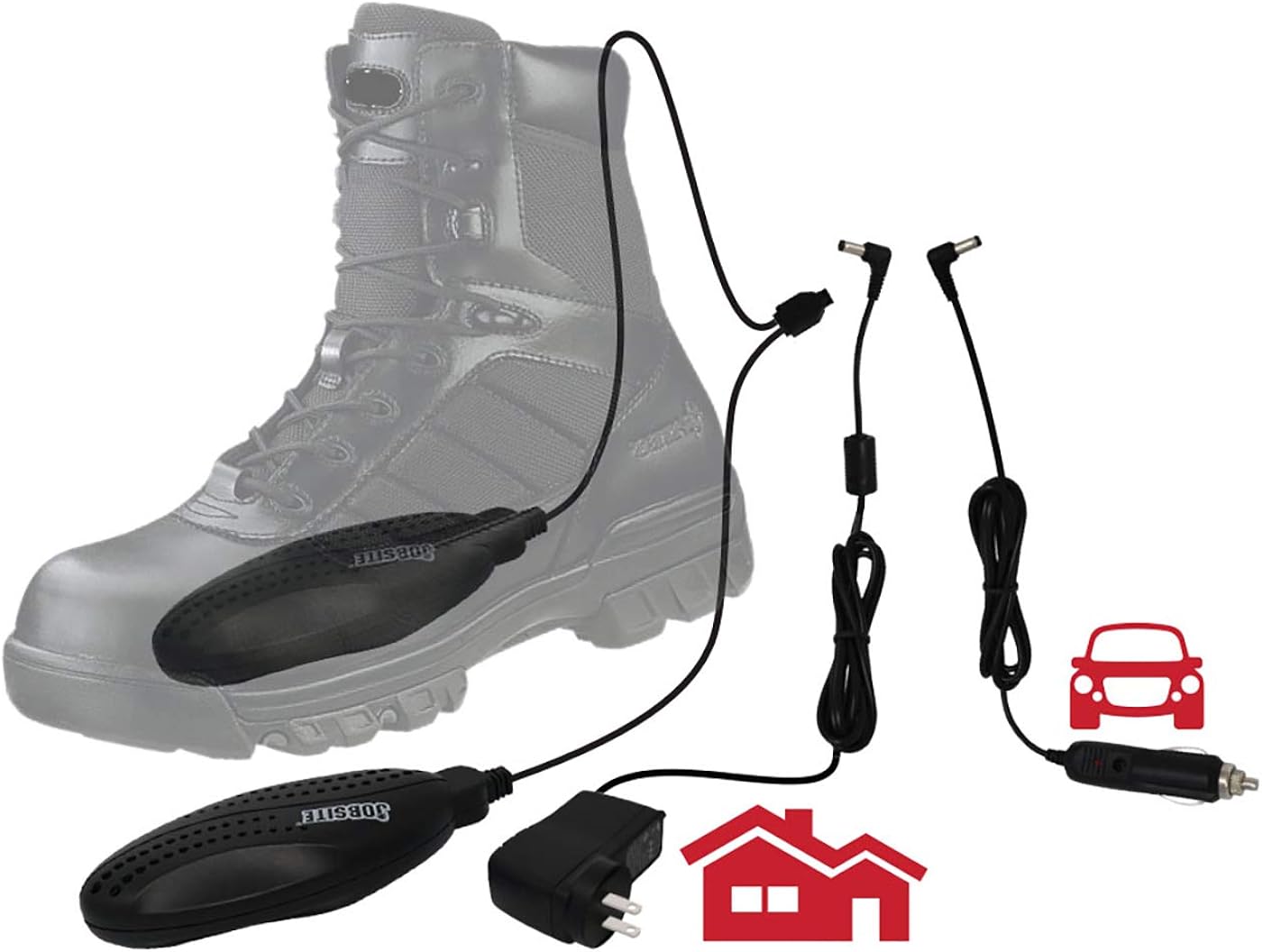 JobSite Portable Mini-Dry Shoe & Boot Dryer & Warmer: Shoes