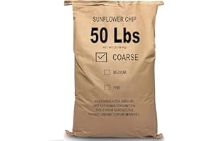 EASYGO PRODUCTS EasyGoProducts Sunflower Kernels – Sun Flower Chips Wild Bird Food – 50 lb