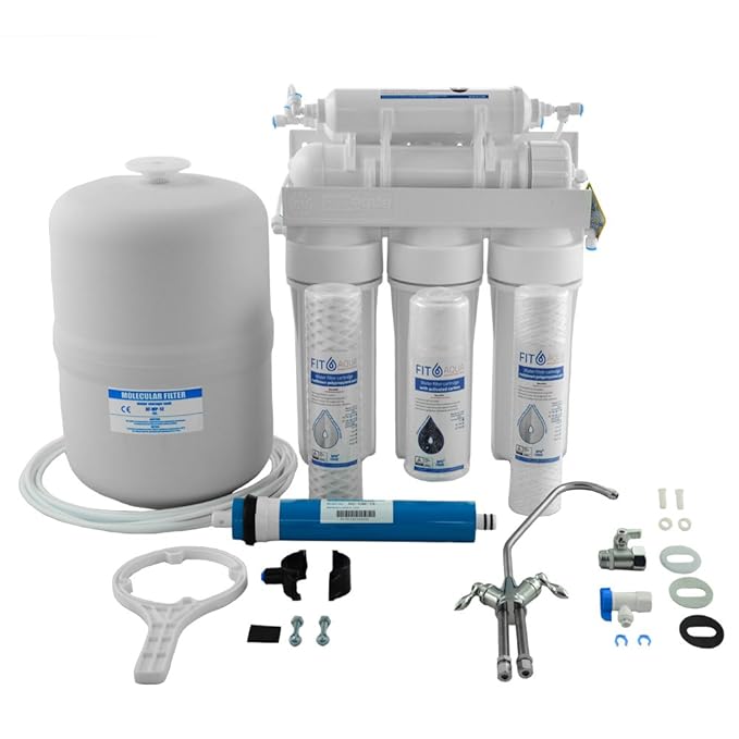 Fit aqua ARO-6 Häusliche sechsstufige RO Wasserfilter Komplettset original Made in EU