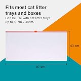 Vivo Technologies 20x Extra Large Cat Litter Tray Liners 97x43cm 2 Mil view 7