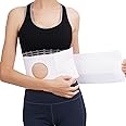 TANDCF Medical Ostomy Belt Ostomy Hernia Support Belt Abdominal Binder Brace Abdomen Band Stoma Support for Colostomy Patients to Prevent Parastomal Hernia Stoma Opening- Men Or Women- Size XS