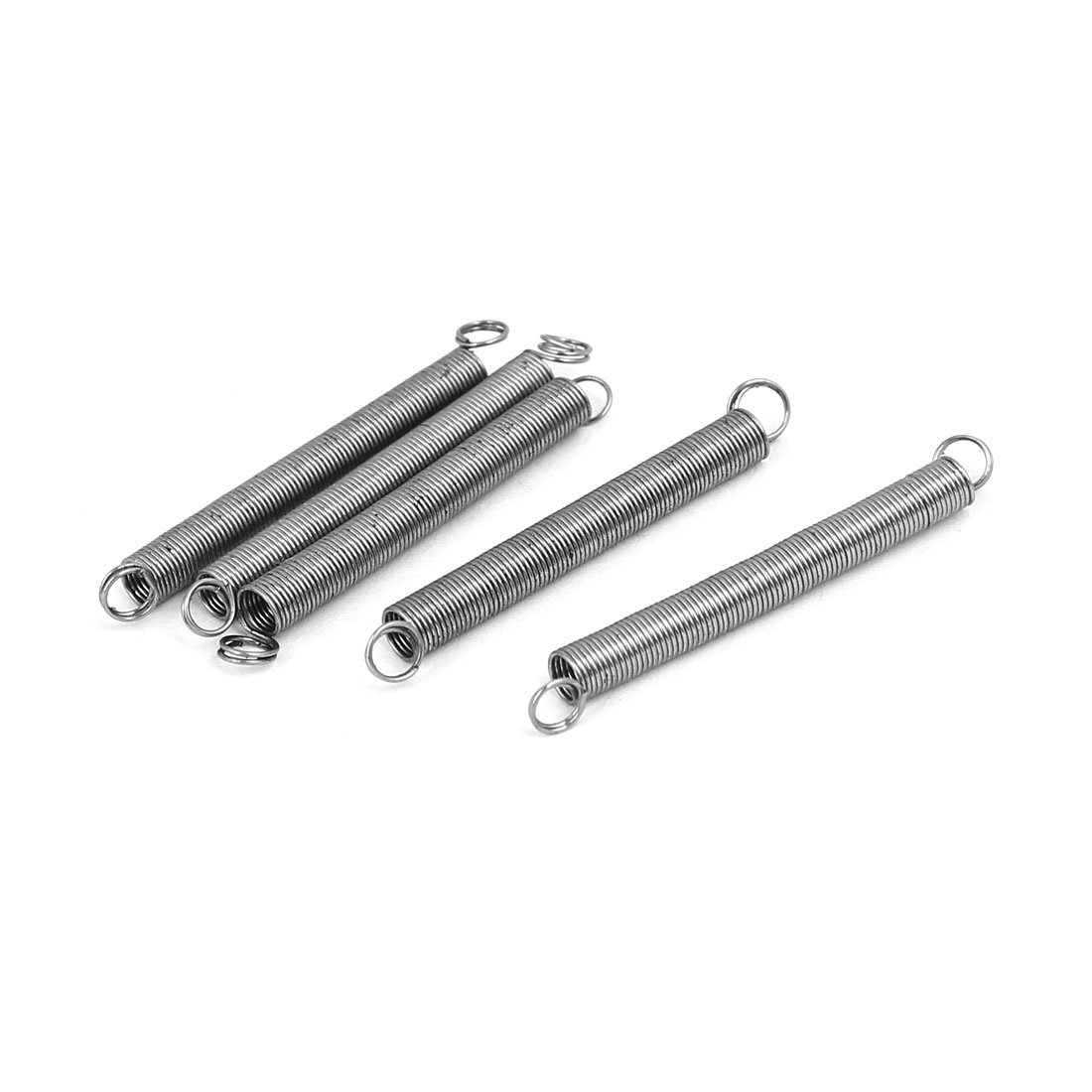 Aexit 0.3mmx3mmx30mm 304 Stainless Steel Springs Silver Tone 5pcs (90dea1ca9fd835283ac26916aa5e1734)