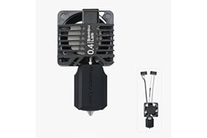 3DTOOLS Bamboo LAB Hardened Steel Complete Hotend Kits Set with Fan for Bambu LAB P1,P1P,P1S 3D Printer 0.4MM