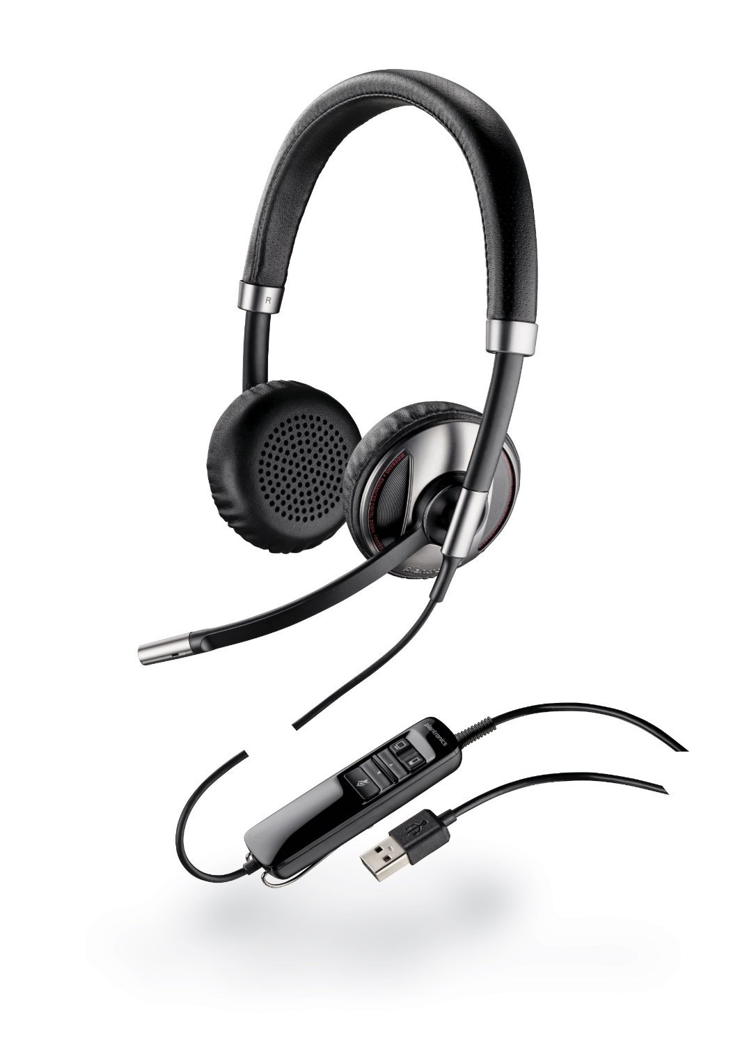 Plantronics Headband Headset - Microsoft (BLACKWIRE C720-M)