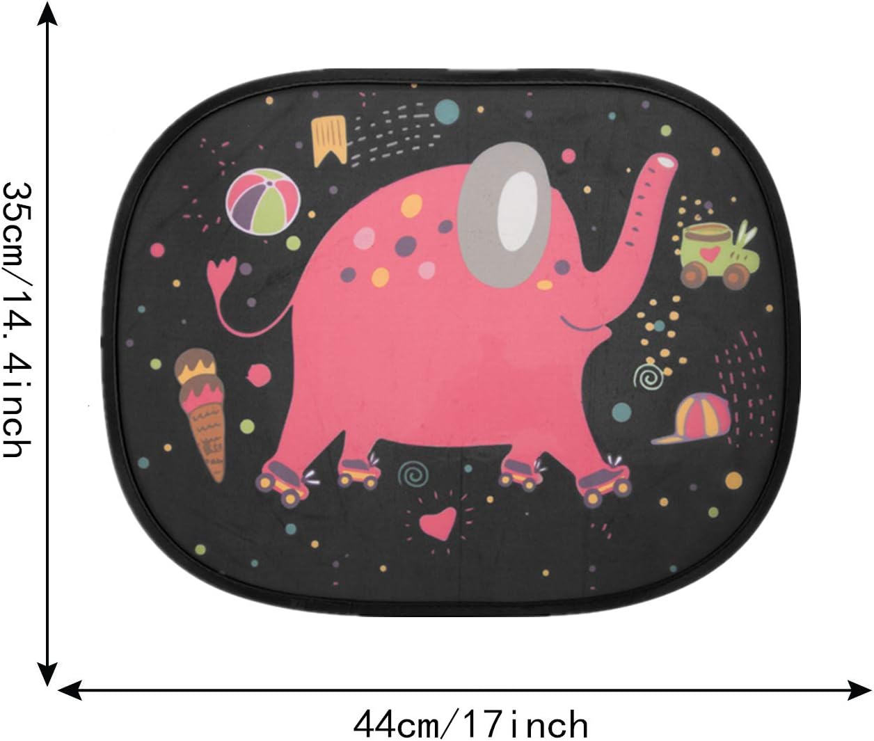 2pcs Astronaute Protection Solaire Uv Pour Bebe Avec Des Motifs De Bande Dessinee Pare Soleil Autoadhesif De Fenetre Sendowtek Pare Soleil Voiture Pare Soleils Accessoires
