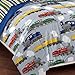 Dream Factory Trains Ultra Soft Microfiber Boys Comforter Set, Blue, Full