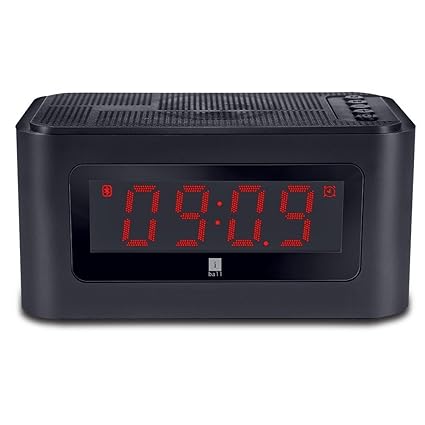 bluetooth speaker with clock display
