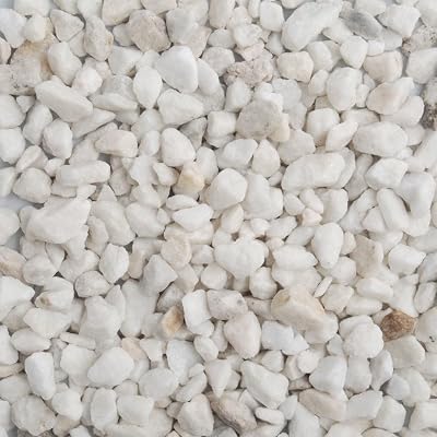 Suregreen Polar White Chippings 8–11mm 20kg Bag Garden Gravel