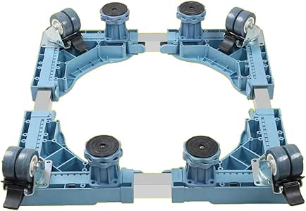 Lavadora Pedestal Base, Mobile Drum Washer Tray con 4 × 2 Ruedas