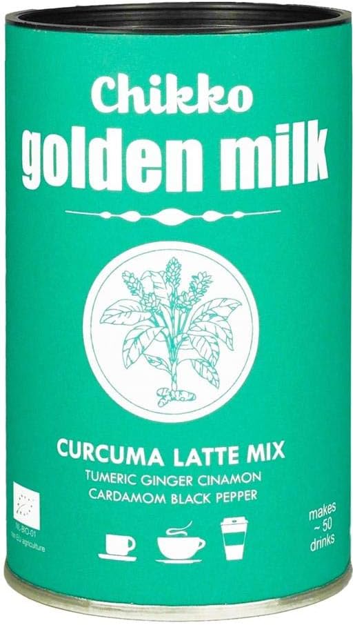 Chikko Not Coffee | Golden Milk: Organic Spice Mix 110g | 2 x 110g (UK)