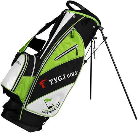 Amazon Co Jp ゴルフクラブバッグ 女性のゴルフバッグキャリーバッグ防水丈夫な男性ゴルフ大容量ゴルフカートバッグ軽量ゴルフトラベルケース 超軽量 大容量 コンパクトな収納 色 緑 サイズ 86 27 35cm ホーム キッチン