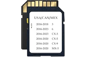 2024 Satellite Navigation SD Card Maps Latest Maps Update Version Compatible with 3 6 CX-3 CX-5 CX-9 MX-5 Miata