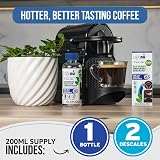 Caffenu Universal Coffee Machine Descaler 200ml 2 Uses Nespresso Philips Dolce view 5