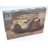 Master Box Models WWI MK I "Male" British Tank, Special Modification for The Gaza Strip (1/72 Scale)