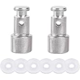 2 Pcs Universal Replacement Floater Valve with 6 Pcs Silicone Gaskets Electric Pressure Cookers Parts for Pressure Pot Such as XL, YBD60-100, PPC770, PPC780, PPC790
