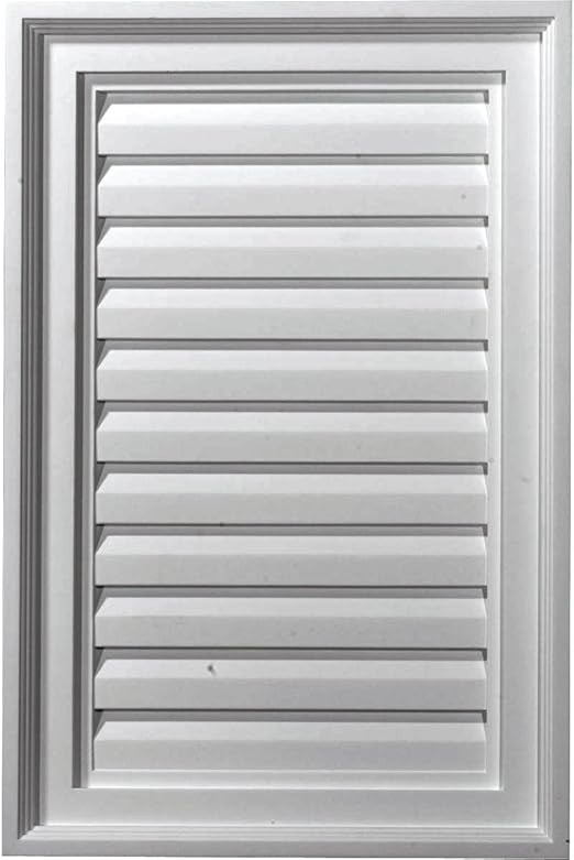 Amazon Com Ekena Millwork Gvve16x24d Vertical Urethane Gable Vent