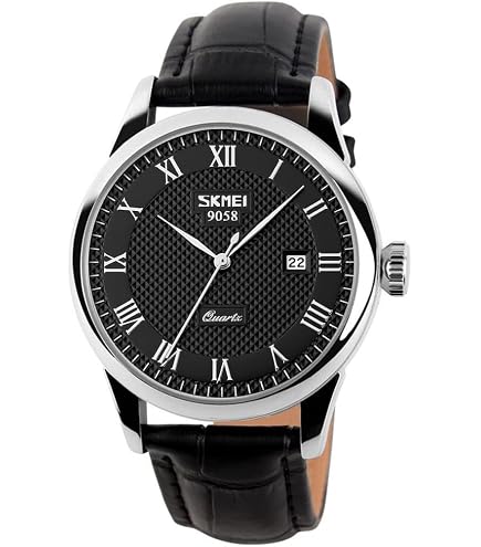 Amazon.com: Mens Quartz Watch, Roman Numeral Business Casual  display picture 1