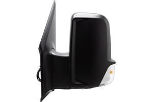 Spieg Driver Side Mirror for 2008-2018 Dodge Freightliner Mercedes Sprinter | Left Side View Mirror Assembly with Power Adjus
