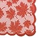 DII Fall/Thanksgiving Maple Leaf Lace Tablecloth for Parties, Décor, & Dinner, 54 x 72, Spice