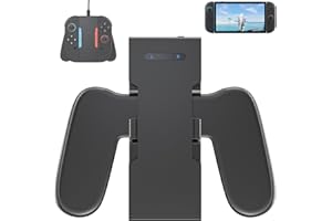 TanReginal Charging Grip for Nintendoo Switch 2 J0yCon, Comfort Grip for NSwitch2 Controllers J0yCon 2「Magnetic Connection，Charge While Playing，Comfortable Grip」