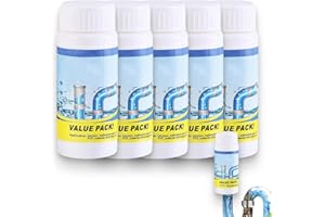 JUVHOT 2026 Upgrade Powerful Sink Drain Cleaner, Sink and Drain Cleaner, Multi-functional Drains Cleaners Fast Foaming for Kitchen Quick Cleaning Tool, Fast Acting Clog Remover for Home Users (5)