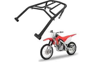 Motorcycle Rear Rack for CRF250L CRF250M CRF250, Motorcycle Luggage Rack, Powersports Luggage Racks, Rustproof and Easy Insta