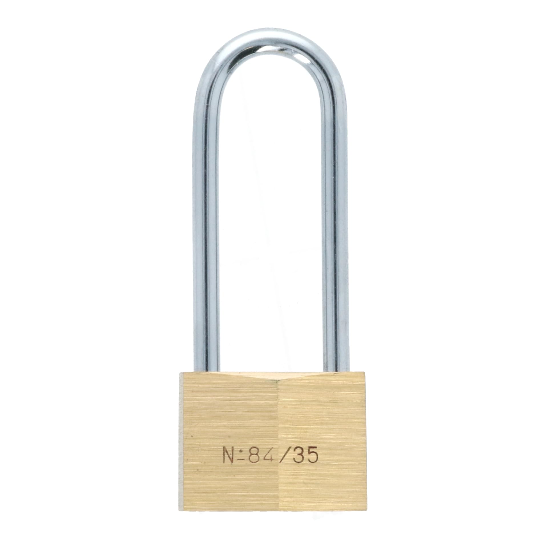 Carpoint Unisex Adult Padlock 35mm Long Shackle Gold 35mm x 5mm