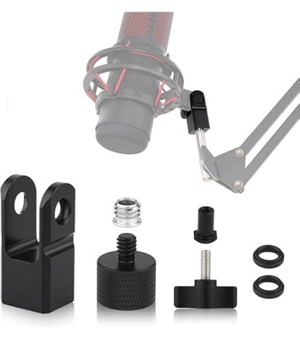 Amazon.com: Microphone Mount Adapter for Hyperx Quadcast with 3/8