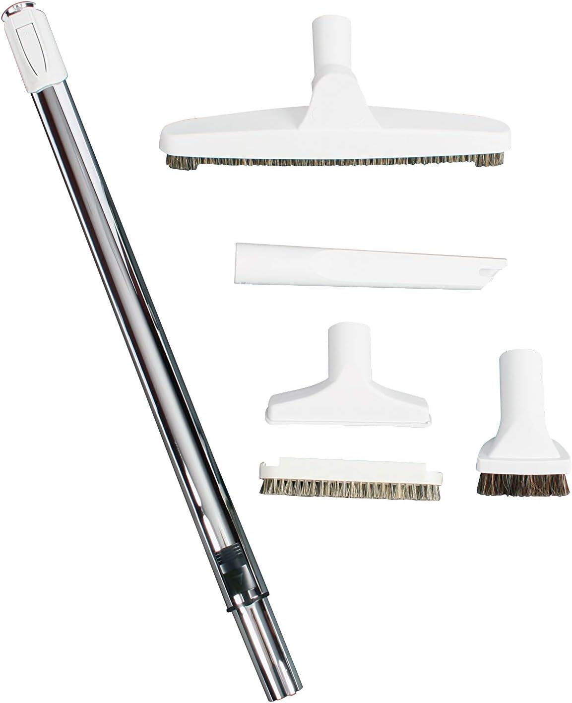 Cen-Tec Systems 93785 Premium Vacuum Attachment Kit with Telescoping Wand, Gray: Home & Kitchen