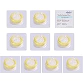 COBETTER 10 pcs/pk Sterile Syringe Filter Double-Layer PES Hydrophilic Membrane 0.2μm Lab Filters 25mm Diameter Individually 