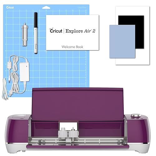 Cricut Explore Air Machine Bundle Beginner Guide, Tool Kit