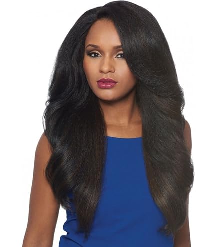 Perruque Mi-longue Bouclée Copper Intense — Synthétique, Bonnet Large, Raie Libre