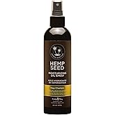 Hemp Seed Moisturizing Oil Spray - 8 oz - Smooth, Moisturize & Protect Skin - With Vitamin E + Hemp Seed, Coconut & Avocado Oils - Vegan, Cruelty Free